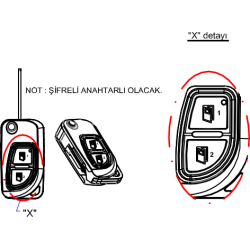 IMMOBILIZER SETİ + KONTAK ANAHTARI / ISUZU