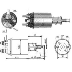 MARŞ OTOMATİĞİ 12V MASSEY FERGUSON SAPLAMALI (CBS- MARŞ OTOMATİĞİ 12V MASSEY FERGUSON SAPLAMALI (CBS-