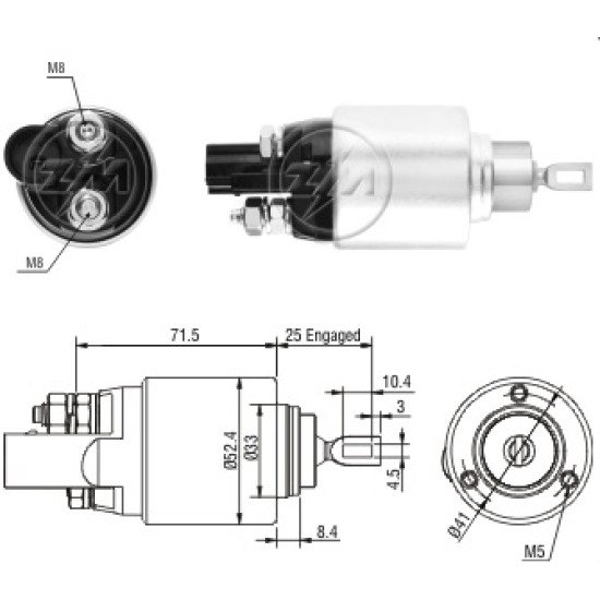 MARŞ OTOMATİĞİ 12V VW GOLF/BORA