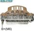 Mobiletron Alternatör Doğrultucu (Diyot Tablası) 100 mm M6 8x30A MOBIL RM 127