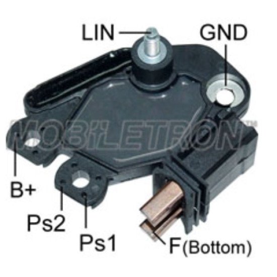 Mobiletron VR-V8728 Alternatör Voltaj Regülatörü (Konjektör) 14.3 V Set Noktası – LIN 1.3 (B-Circuit)