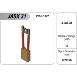 12V MARŞ MOT. KÖMÜRÜ