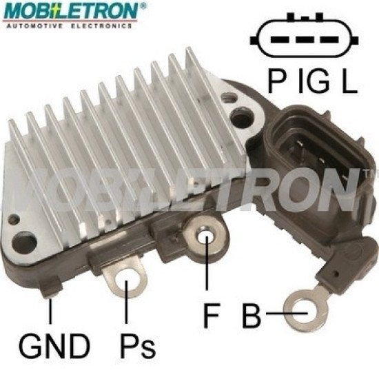 Mobiletron VR-H2005-59 Alternatör Voltaj Regülatörü (Konjektör) 14.4V