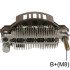 Mobiletron RM-45 Alternatör Diyot Tablası (Şarj Doğrultucu) 100 mm M8