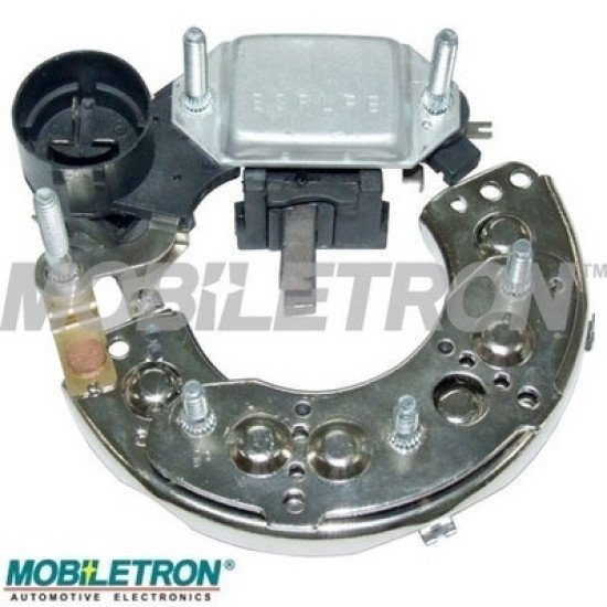Mobiletron RV-H005BA 24V Alternatör Doğrultucu (Rectifier) Komple Set (VR-H2000-29BA-2 + RH-04N) Kapasitörlü Regülatörlü