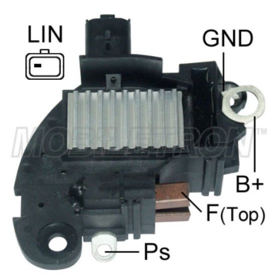 Mobiletron VR-F171 Alternatör Voltaj Regülatörü (Konjektör) 14.1 V – LIN 1.3 – B-Circuit (ID Code: 12)