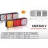 UNISTAR V LED KOMBİNASYON LAMBA KABLOLU SAĞ