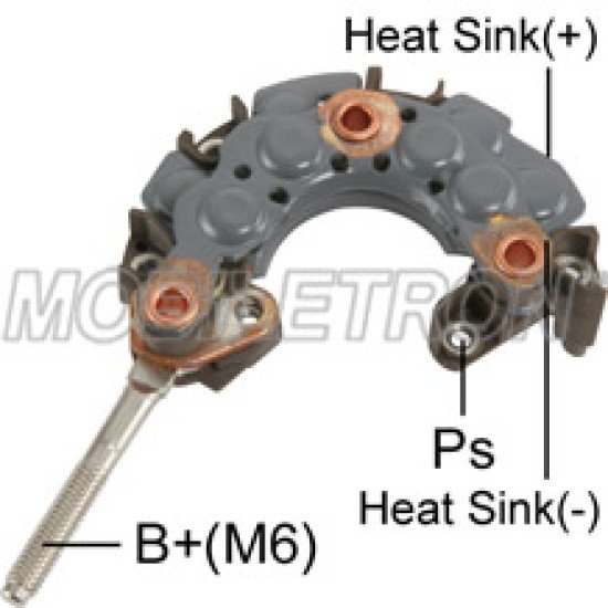 Mobiletron RN-18 Alternatör Diyot Tablası (Şarj Doğrultucu Diyot Köprüsü) 83 mm