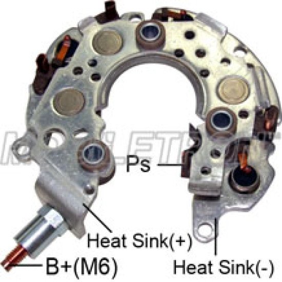 Mobiletron RN-45 Alternatör Diyot Tablası 105 mm TOYOTA COROLLA/HI-LUX