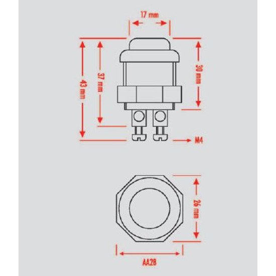 ELO MARŞ BUTONU KIRMIZI