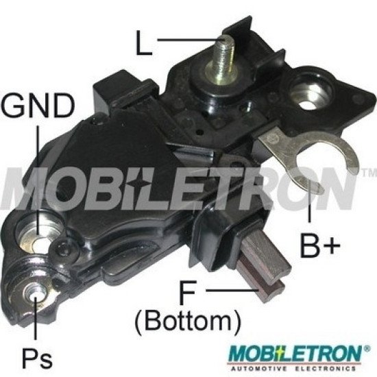 Mobiletron VR-B264 Alternatör Voltaj Regülatörü (Konjektör) 14.4 V