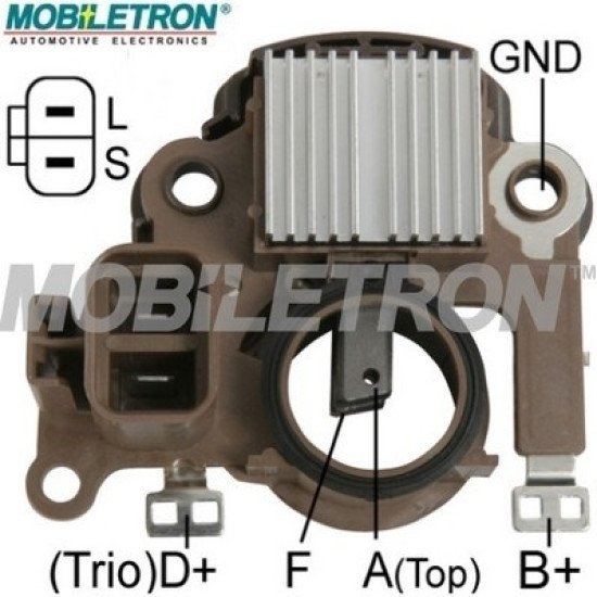 Mobiletron VR-H2009-38 Alternatör Voltaj Regülatörü 14.6V (S-L Terminalli, S Open Lamp Off)