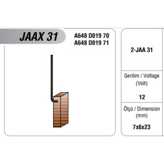 12V MITSUBISHI / MAZDA