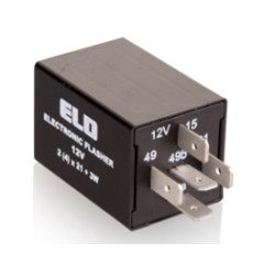 12V TRAK.TIR İKAZLI ÇİFT DORSE ELEK.FLAŞÖR