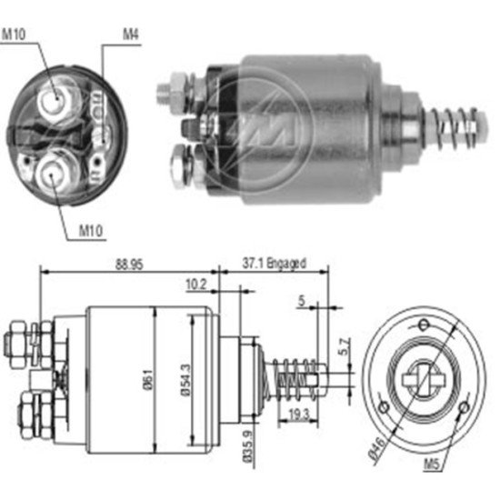 MARŞ OTOMATİĞİ 12V DEUTZ KHD/STEYR MARŞ OTOMATİĞİ 12V DEUTZ KHD/STEYR
