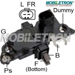Mobiletron VR-B254 Alternatör Konjektör (Voltaj Regülatörü) 14.5V – 14 mm Slip Ring