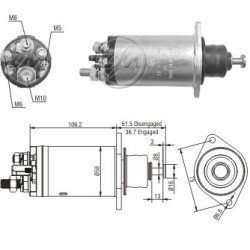 MARŞ OTOMATİĞİ 24V 28MT MERCEDES-BENZ KAMYON