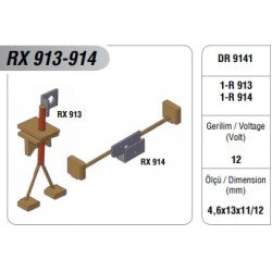 12V MARŞ MOT. KÖMÜRÜ