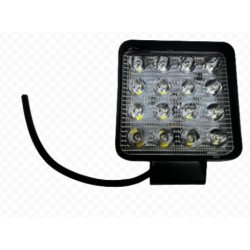 ÇALIŞMA LAMBASI 16 LED KARE 28MM