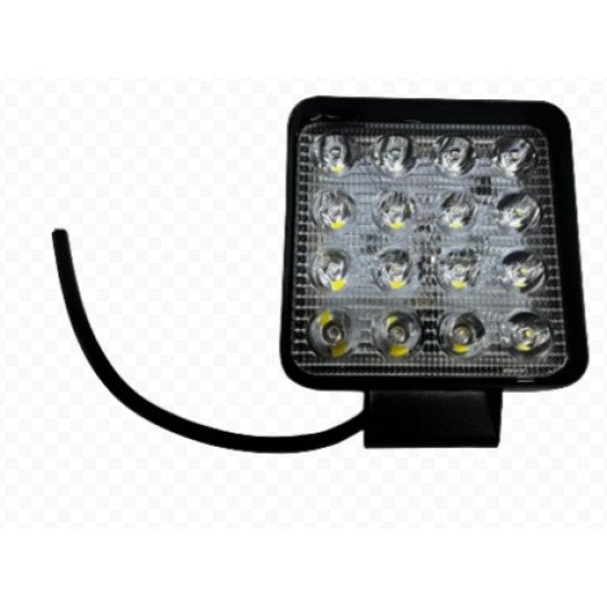 ÇALIŞMA LAMBASI 16 LED KARE 28MM
