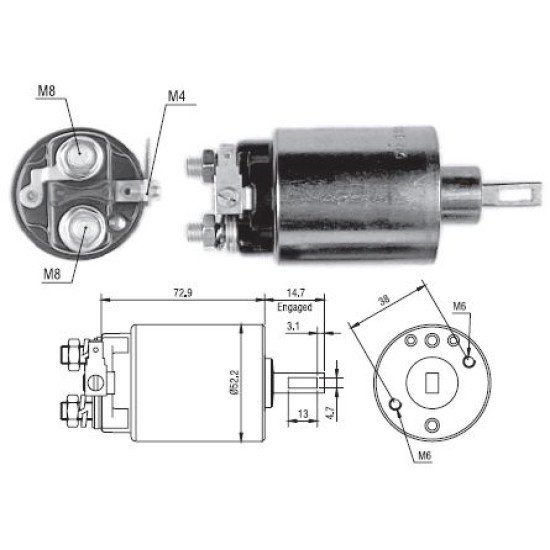MARŞ OTOMATİĞİ 12V THERMOKING