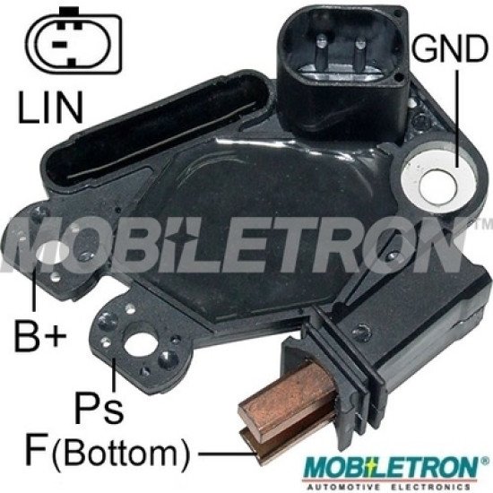Mobiletron VR-V8060 Alternatör Voltaj Regülatörü (Konjektör) 14.3 V Set Noktası – LIN 1.3 (ID Code: 89)