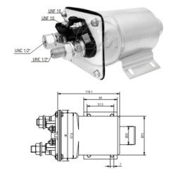MARŞ OTOMATİĞİ 24V 40MT-50MT CATERPILLAR IS MAKINA MARŞ OTOMATİĞİ 24V 40MT-50MT CATERPILLAR IS MAKINA