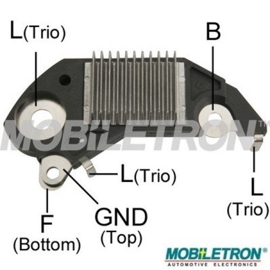Mobiletron VR-D701 Alternatör Voltaj Regülatörü 14.6V (A-Circuit, B+-L Terminalleri)