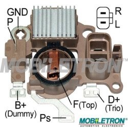Mobiletron VR-H2009-207B 24 V Alternatör Voltaj Regülatörü (Konjektör) 28.7 V Set Noktası (R-L Terminalli)