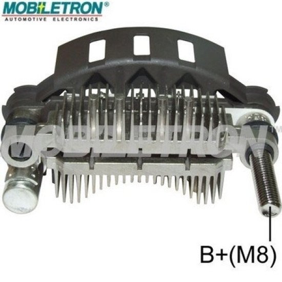 Mobiletron RM-59HV Alternatör Diyot Tablası (Şarj Doğrultucu) 85 mm M8