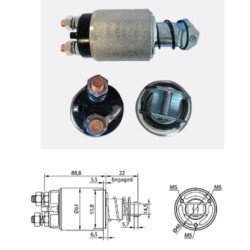 M.OTOM 24V  FIAT 50NC IVECO FORD CARGO