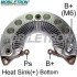 ALTERNATOR DIOT TABLASI FORD FUSION FOCUS MITSUBIS