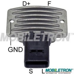 Mobiletron MOBIL VR-K02 Alternatör Konjektör (Voltaj Regülatörü) 14.5V (S-L Terminalli)