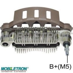 Mobiletron RM-185 Şarj Sistemi Rectifier (Diyot Tablası) 85mm Montaj Boyu, M5 Akü Postlu, 8–35A Diyotlu