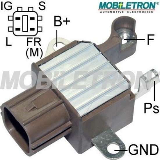 Mobiletron VR-H2005-146 Alternatör Voltaj Regülatörü 14.2V (IG-S-L-FR Terminalli)