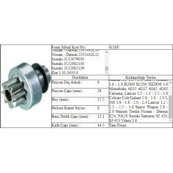 M.DİŞLİ 8 DİŞ HYUNDAI ACCENT MITSUBISHI CARISMA M.DİŞLİ 8 DİŞ HYUNDAI ACCENT MITSUBISHI CARISMA