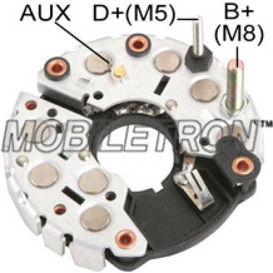 Mobiletron RB-54H Alternatör Şarj Doğrultucu 120 mm