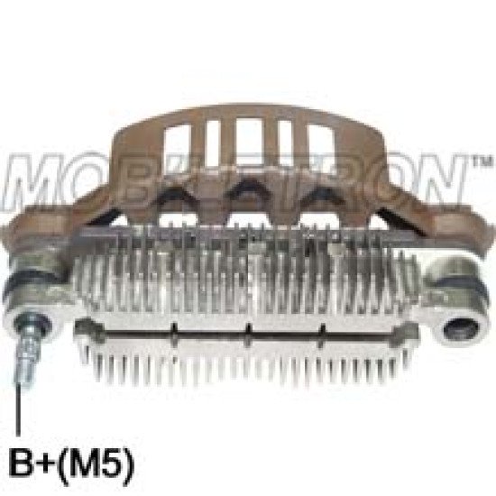 Mobiletron Alternatör Doğrultucu (Diyot Tablası) 100 mm M5 8x50A MOBIL RM 155HV