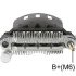 Mobiletron RM-34HV Alternatör Diyot Tablası (Şarj Doğrultucu) 85 mm M6