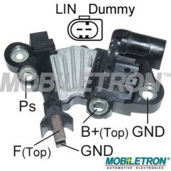 Mobiletron VR-B056 Alternatör Voltaj Regülatörü (Konjektör) 13.8V LIN 1.3 (B-Circuit)