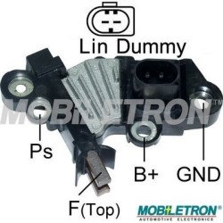 Mobiletron VR-B092 Alternatör Voltaj Regülatörü (Konjektör) 14.2 V Set Noktası – LIN 1.3 (B-Circuit)