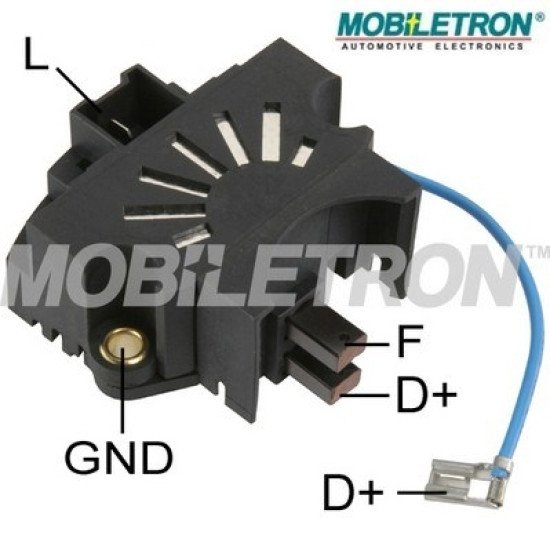 Mobiletron VR-PR2000 Alternatör Voltaj Regülatörü (Konjektör) 14.5V L-Terminal