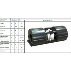24V İÇTEN ROTORLU BLOWER APD28+ FIRCASIZ