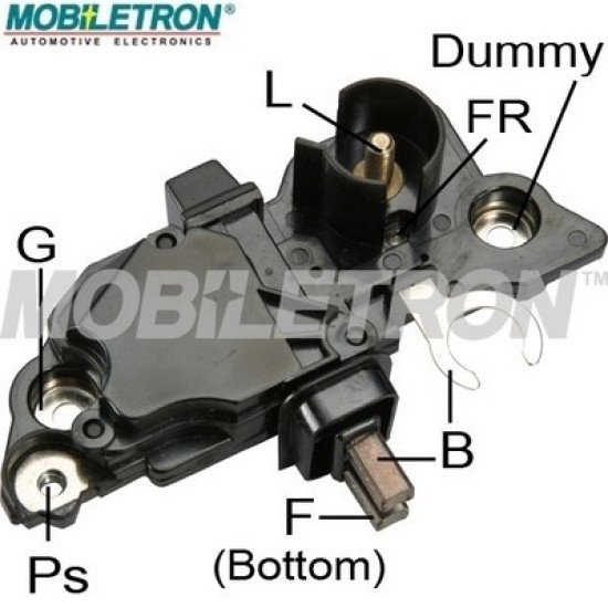 Mobiletron VR-B256 Alternatör Konjektör (Voltaj Regülatörü) 14.5 V – 14 mm Slip Ring