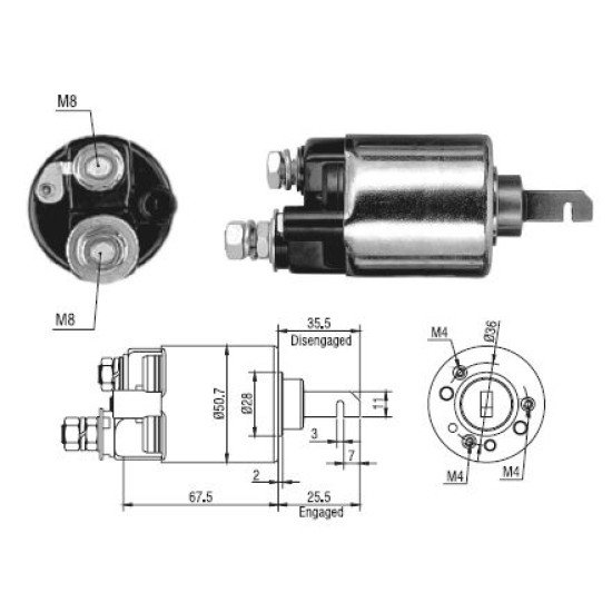 HONDA ACCORD II 1.6-1.8-2.0 (89) [UZUN PISTON - 35