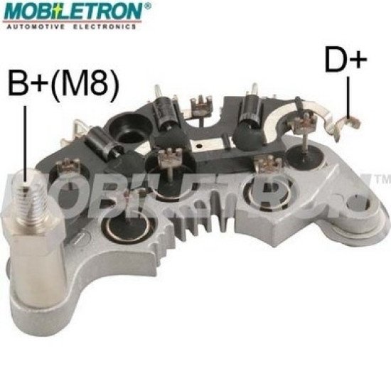 Mobiletron RD-04B Alternatör Doğrultucu (Rectifier) O.E. Tipi 6×50A Avalanche Diyotlu