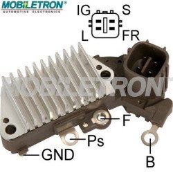 Mobiletron VR-H2005-64A Alternatör Voltaj Regülatörü (Konjektör) 14.4V (IG-S-L-FR Terminalli)
