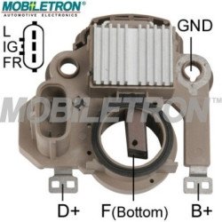 Mobiletron VR-H2009-62 Alternatör Konjektör (Voltaj Regülatörü) 14.5V (L-IG-FR Terminalli)