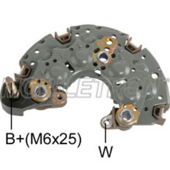 Mobiletron RN-02 Alternatör Diyot Tablası (Şarj Doğrultucu Diyot Köprüsü) 113 mm