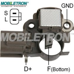 Mobiletron VR-H2009-27 Alternatör Voltaj Regülatörü (Konjektör) 14.6V S-L Terminalli